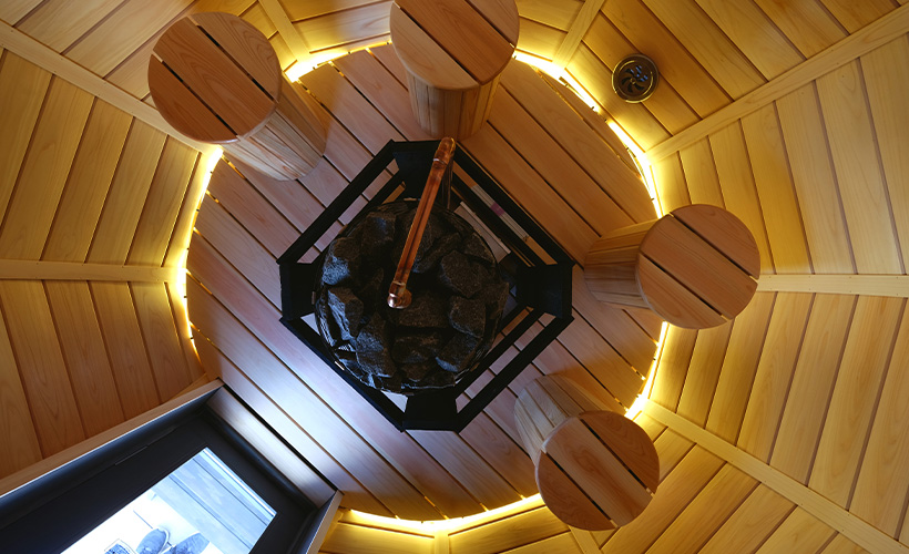 バレルサウナ,サウナ,球体